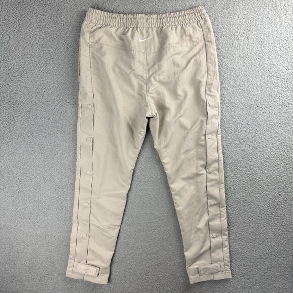 Nike Fear Of God Pants Men Extra Small XS String Beige Nylon Warm Up NBA Air FOG - Picture 2 of 10